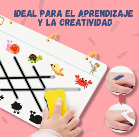 Cuaderno de trazado Montessori